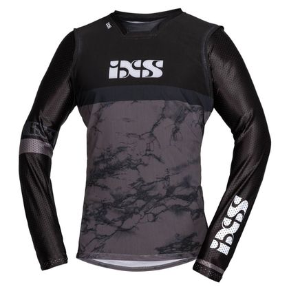 Camiseta de motocross IXS TRIGGER BLACK/ANTHRACITE 2022 Ref : IS0884 