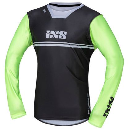 Camiseta de motocross IXS Trigger 4.0 2023 - Verde / Blanco Ref : IS1094 