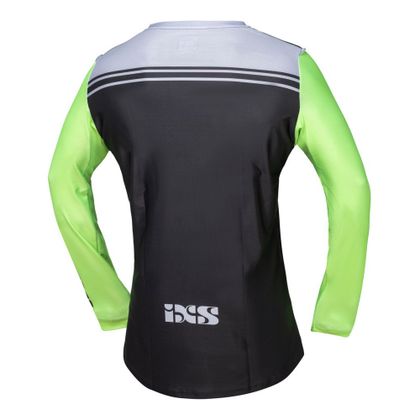 Camiseta de motocross IXS Trigger 4.0 2023 - Verde / Blanco