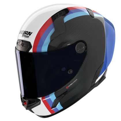 Nolan X-804 RS GEMINI Integralhelm - Carbon / Weiß
