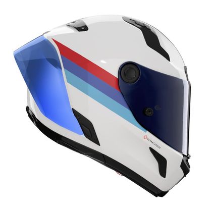 Nolan X-804 RS GEMINI Integralhelm - Carbon / Weiß