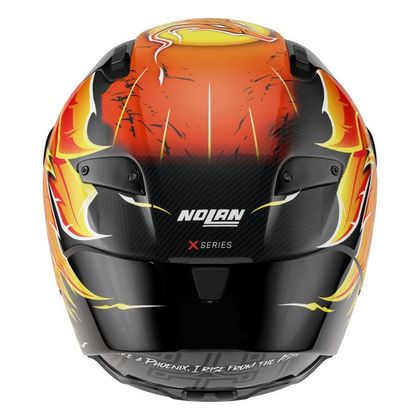 Casque intégral Nolan X-804 RS REPLICA IANNONE - Carbone / Rouge