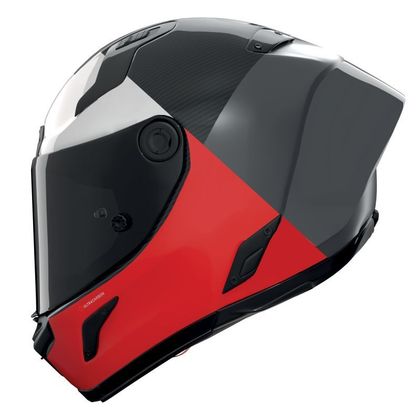 Casque intégral Nolan X-804 RS BLOCCO - Carbone / Rouge