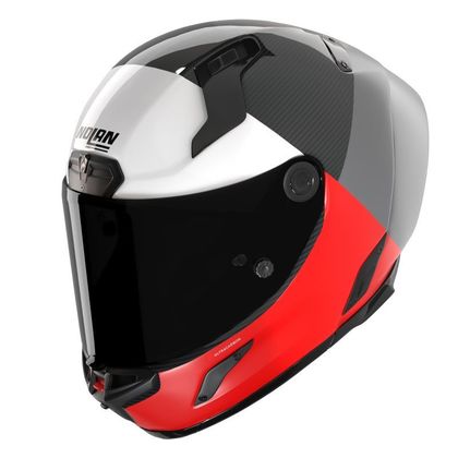 Casque intégral Nolan X-804 RS BLOCCO - Carbone / Rouge Ref : NL1703 