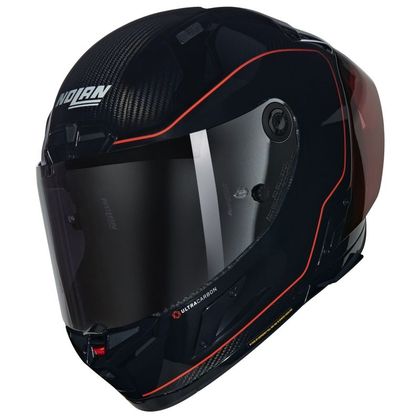 Casque Nolan X-804 RS - ULTRA CARBON - ASSO DI PICCHE - Carbone / Rouge Ref : NL1624-CARR 