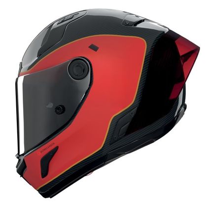 Casque intégral Nolan X-804 RS - ULTRA CARBON - ASSO DI PICCHE - Carbone / Rouge