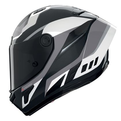 Casque intégral Nolan X-804 RS - ULTRA CARBON - LESMO - Carbone / Blanc