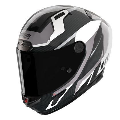Casque intégral Nolan X-804 RS - ULTRA CARBON - LESMO - Carbone / Blanc Ref : NL1700 