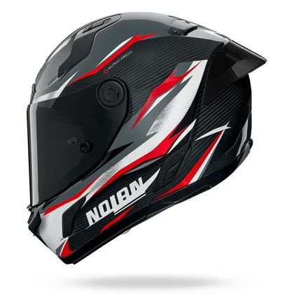 Integralna čelada Nolan X-804 ST UC VELOCE - Karbon / Rdeča