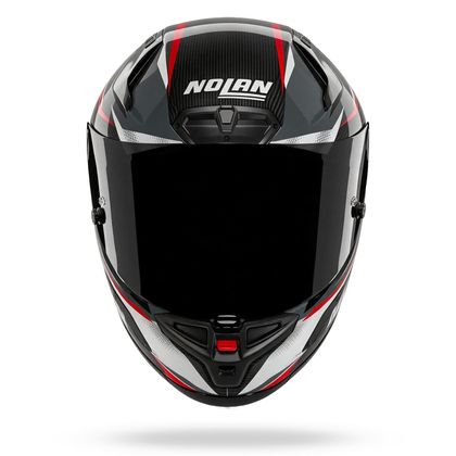 Integralna čelada Nolan X-804 ST UC VELOCE - Karbon / Rdeča