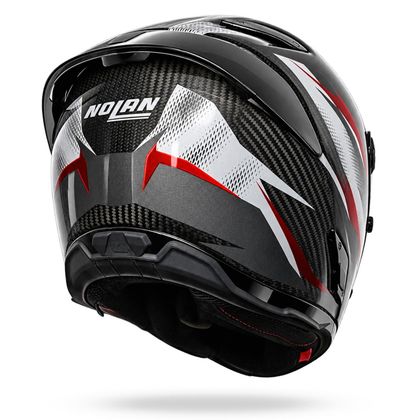 Integralna čelada Nolan X-804 ST UC VELOCE - Karbon / Rdeča