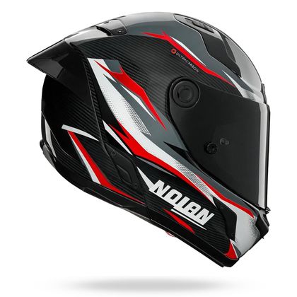 Integralna čelada Nolan X-804 ST UC VELOCE - Karbon / Rdeča