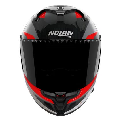 Nolan X-904 ULTRA CARBON CALIBRO Full-face helmet - Coal / Red