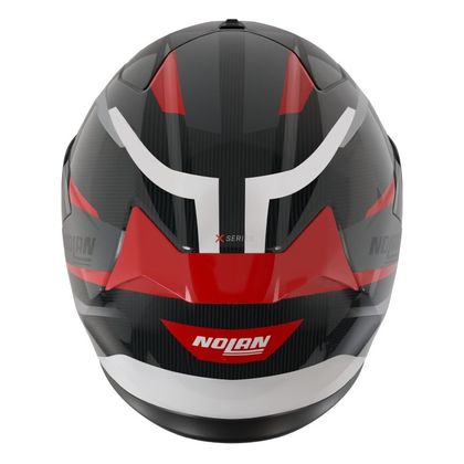 Nolan X-904 ULTRA CARBON CALIBRO Full-face helmet - Coal / Red