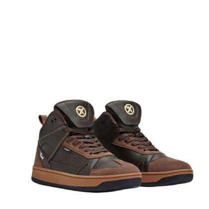 Baskets Moto XPD MOTO-1 H2OUT - Marron Ref : XPD0081 