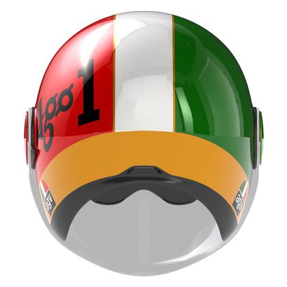 AGV ETERES - AGO 1 Kopfhörer - Grün / Weiß