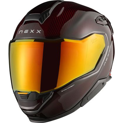 Cască integrală Nexx X.TR - LAVA CARBON - Roșu Ref: NE0782 