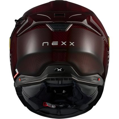 Cască integrală Nexx X.TR - LAVA CARBON - Roșu