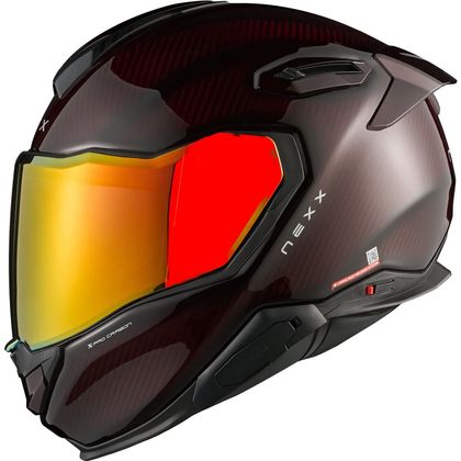 Cască integrală Nexx X.TR - LAVA CARBON - Roșu