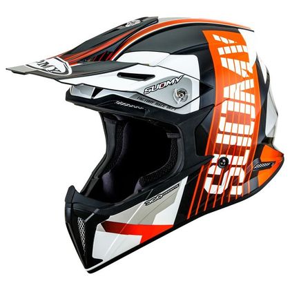 Suomy X-WING - AMPED 2026 Cross-Helm - Schwarz / Orange Ref : SU0439 