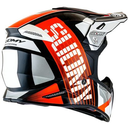 Suomy X-WING - AMPED 2026 Cross-Helm - Schwarz / Orange