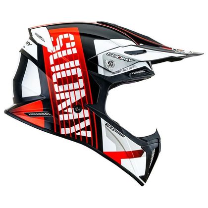 Suomy X-WING - AMPED 2026 Cross-Helm - Schwarz / Rot