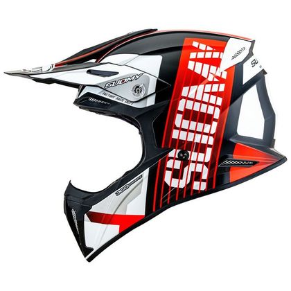 Suomy X-WING - AMPED 2026 Cross-Helm - Schwarz / Rot