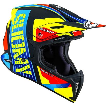 Suomy X-WING - AMPED 2026 Cross-Helm - Schwarz / Blau