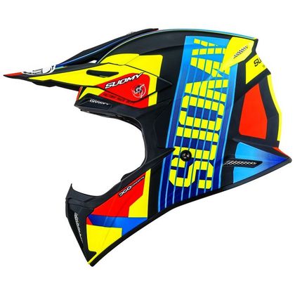 Suomy X-WING - AMPED 2026 Cross-Helm - Schwarz / Blau