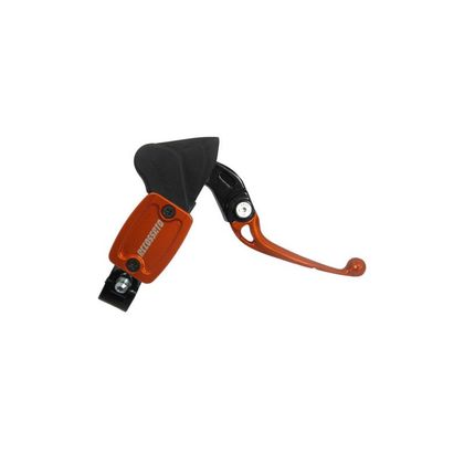 Accossato radial 10.5 mit integriertem Wassertank umklappbarer Hebel Hauptbremszylinder Universell - Schwarz / Orange Ref : ACC0033 / CY010A 