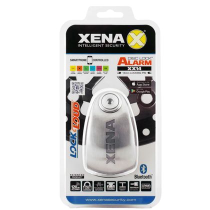 Antivol XENA Bloque disque Alarme XX14 Bluetooth SRA universel