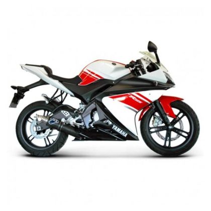 Ligne Complète Termignoni  - Gris Ref : TER0049 / Y088094CR YAMAHA 125 YZF-R125 (RE06) - 2008 - 2013