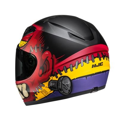 Casque intégral Hjc Y10 - FRANK - Rouge / Noir