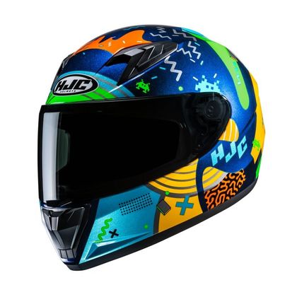 Capacete integral HJC Y10 - MIKA - Azul