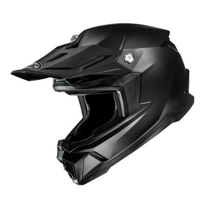 Casque cross HJC Y50 - SOLID MAT - Noir