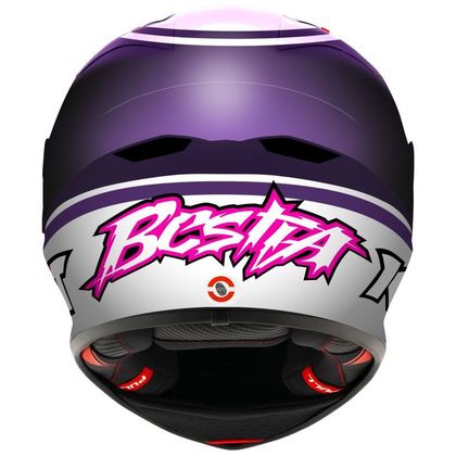 KYT KX-1 RACE GP BASTIANINI REPLICA 2024 FIM Helmet - Purple / White