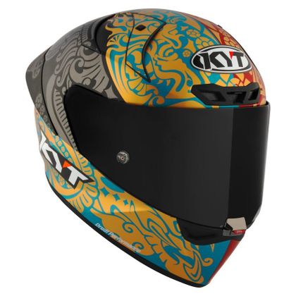 KYT KX-1 RACE GP BASTIANINI IDN REPLICA 2023 FIM Kopfhörer - Schwarz / Gelb