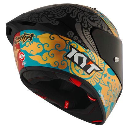 KYT KX-1 RACE GP BASTIANINI IDN REPLICA 2023 FIM Kopfhörer - Schwarz / Gelb