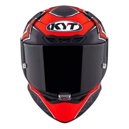 Casque intégral KYT KX-1 RACE GP BULEGA REPLICA 2025 FIM - Noir / Rouge