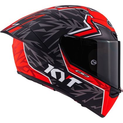 Casque intégral KYT KX-1 RACE GP BULEGA REPLICA 2025 FIM - Noir / Rouge