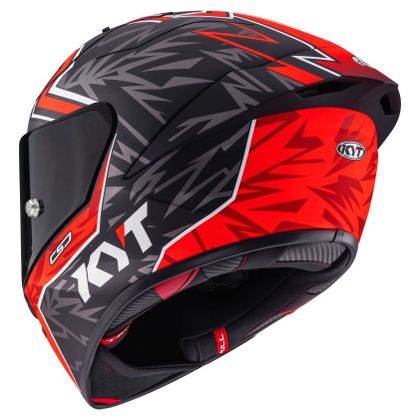 Casque intégral KYT KX-1 RACE GP BULEGA REPLICA 2025 FIM - Noir / Rouge