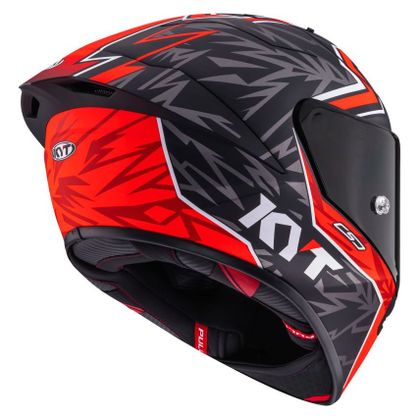 Casque intégral KYT KX-1 RACE GP BULEGA REPLICA 2025 FIM - Noir / Rouge
