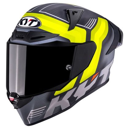 KYT R1R CARBON ACCELERATOR Full-face helmet - Yellow Ref : KYT0193 