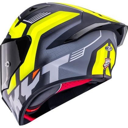 KYT R1R CARBON ACCELERATOR Full-face helmet - Yellow
