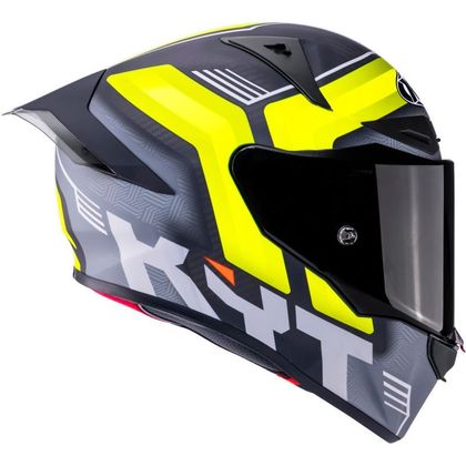 KYT R1R CARBON ACCELERATOR Full-face helmet - Yellow