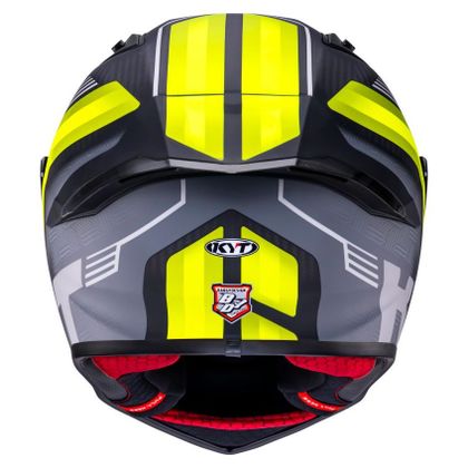 KYT R1R CARBON ACCELERATOR Full-face helmet - Yellow
