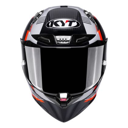 KYT R1R CARBON ZONE Full-face helmet - Orange