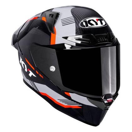 KYT R1R CARBON ZONE Full-face helmet - Orange