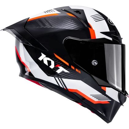 KYT R1R CARBON ZONE Full-face helmet - Orange