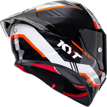 KYT R1R CARBON ZONE Full-face helmet - Orange